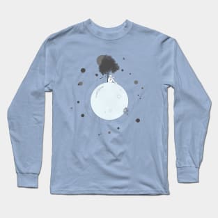 Paper Plane Planet Long Sleeve T-Shirt